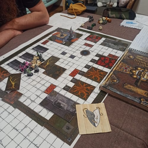 Customer photo review of Dungeon Craft: Cursed Lands