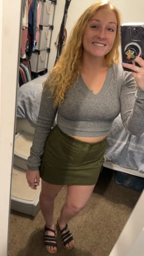 Customer photo review of Cargo Skort