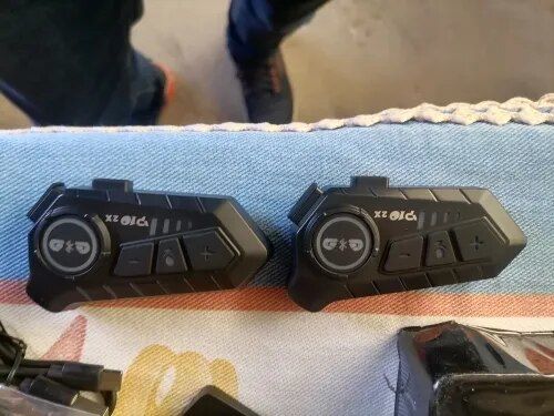 Customer photo review of Motarcom - L'intercom moto haut de gamme et abordable