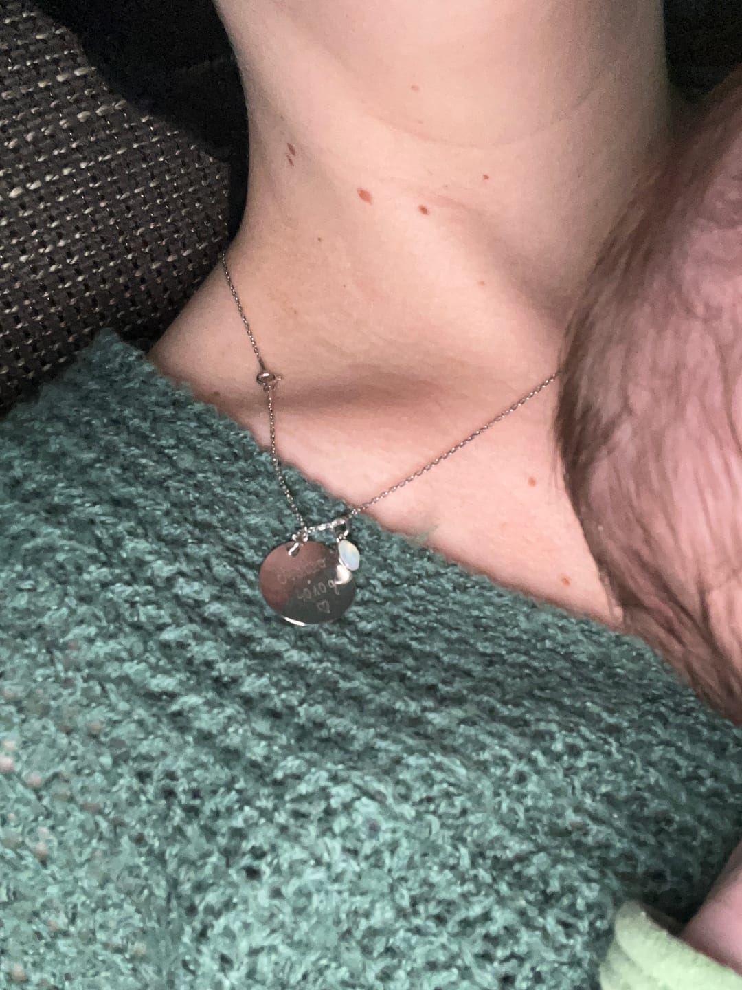 Customer photo review of Halskette Geburtsuhr