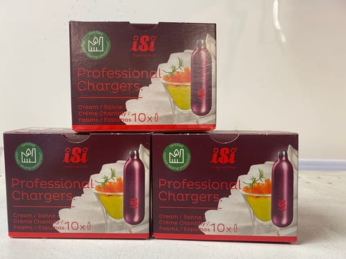 Customer photo review of QuickWhip Cream Chargers 10 Pack