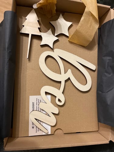 Customer photo review of Personalisiertes Türschild für Kinderzimmer