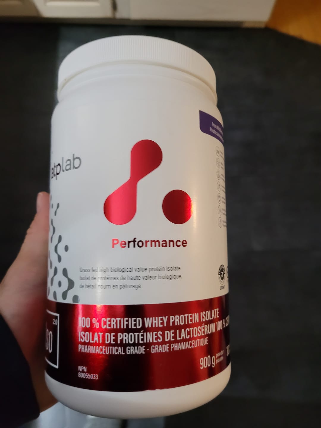 Customer photo review of ATP LAB - Protéine Isolate 900g