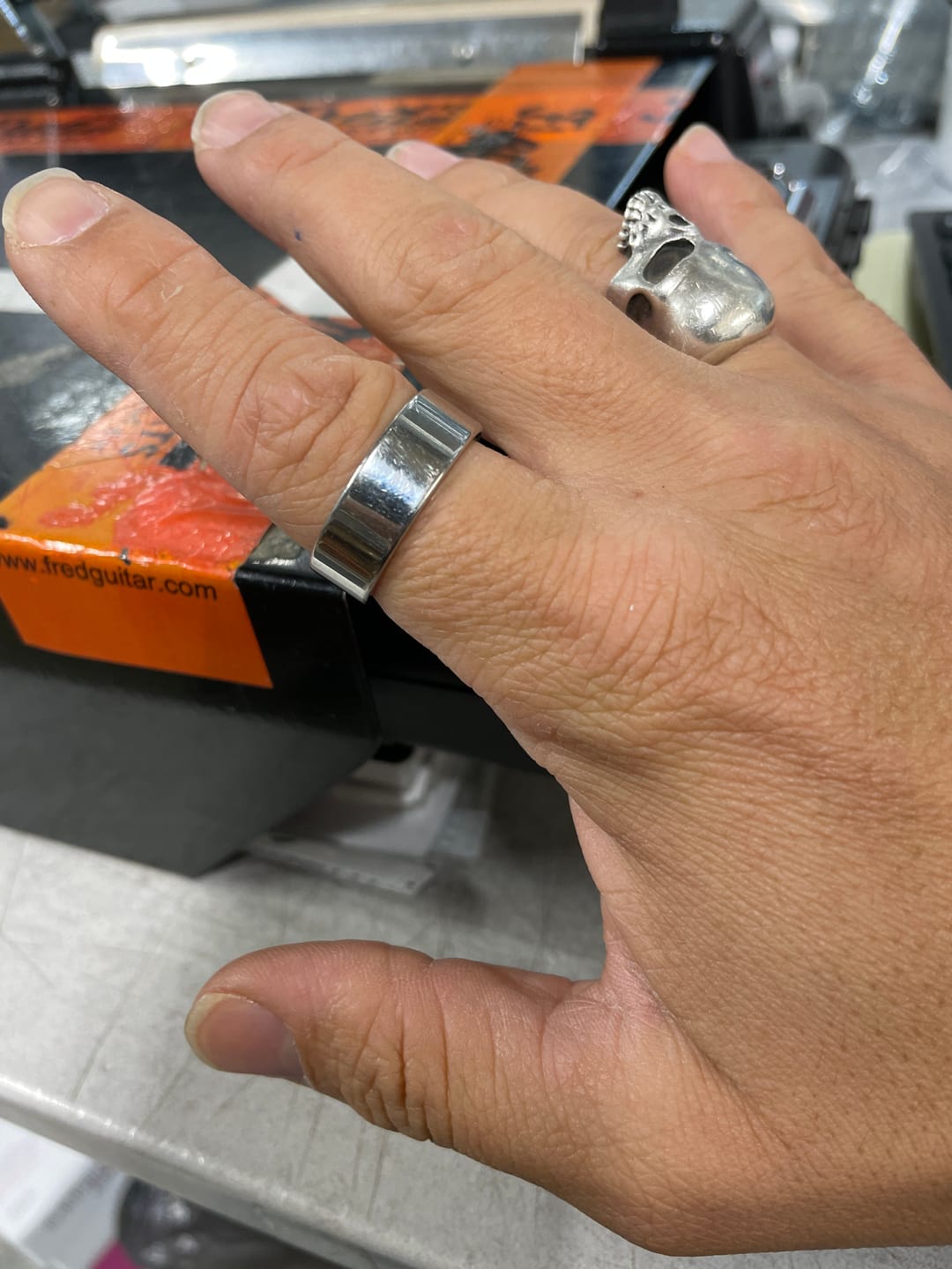 Customer photo review of CHROME. - SILVER