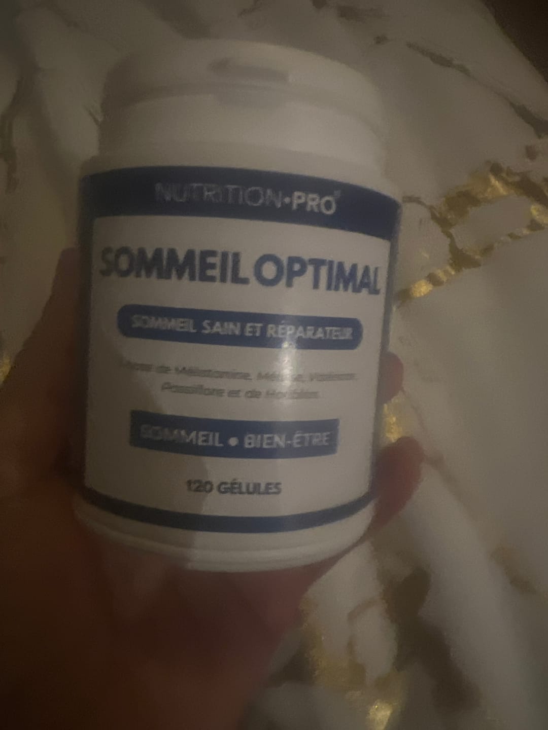 Customer photo review of SOMMEIL OPTIMAL - 60 GÉLULES