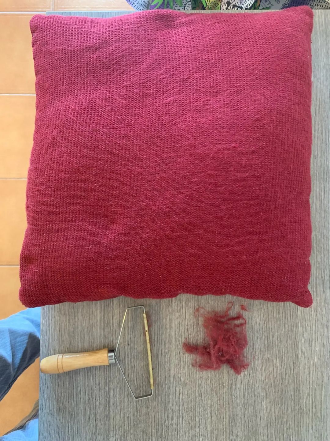 Customer photo review of Magic Lint Remover