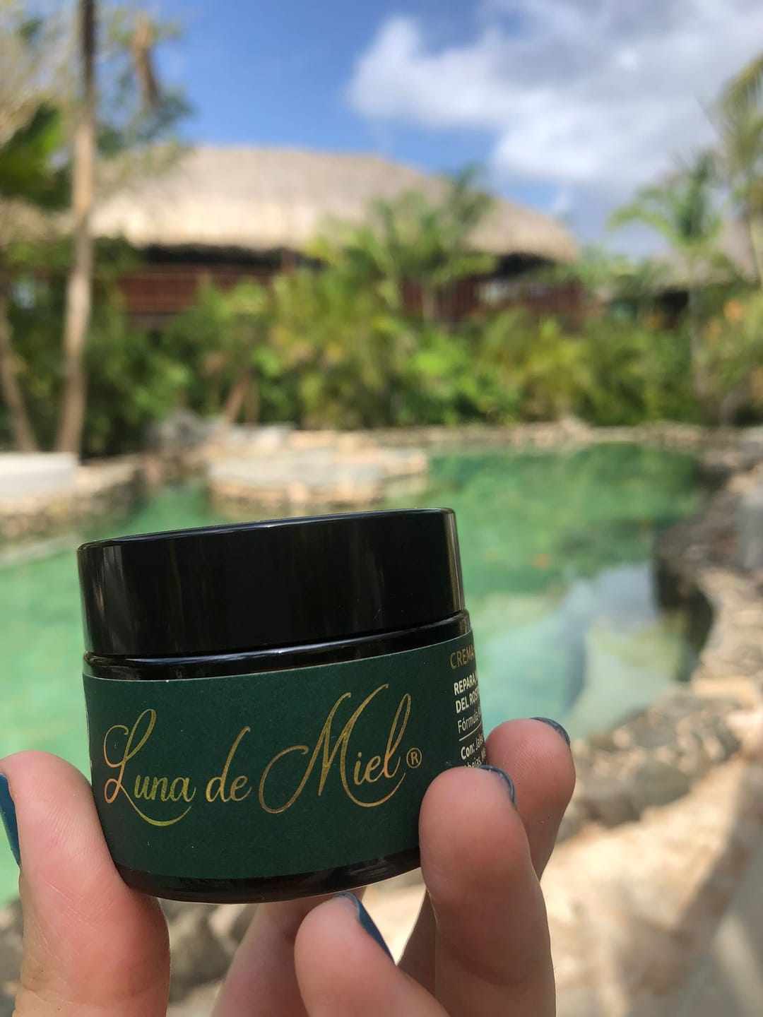 Customer photo review of Crema Facial Luna de Miel
