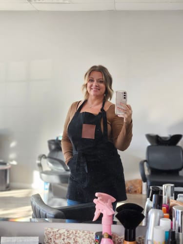 Customer photo review of Black & Leather Apron