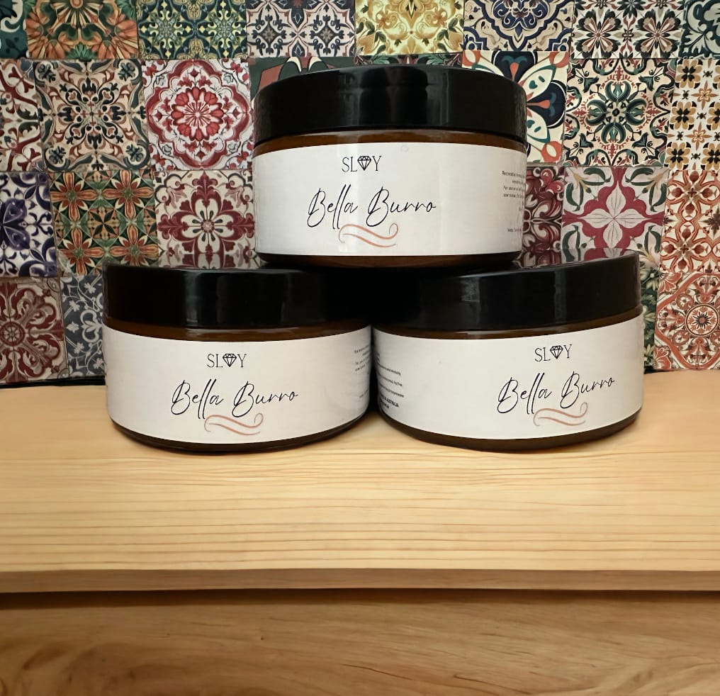 Customer photo review of 250ml Amber PET Plastic Jars (89mm)