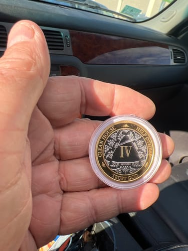 Customer photo review of 1 to 50 Year 40mm Gold & Silver AA Medallions - Bi-Plate Fancy Chips/Coins