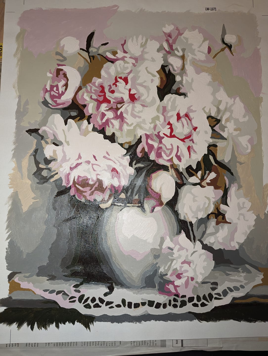 Customer photo review of Blumen, Ultra Realistisch - Malen nach Zahlen