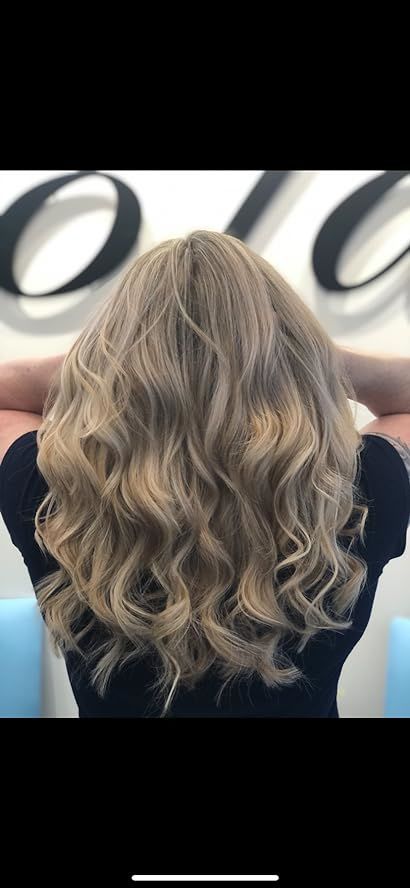 Customer photo review of [Virgin Hair] 3"*5" Hair Pieces Highlight Brown Mixed Blonde #P8/60