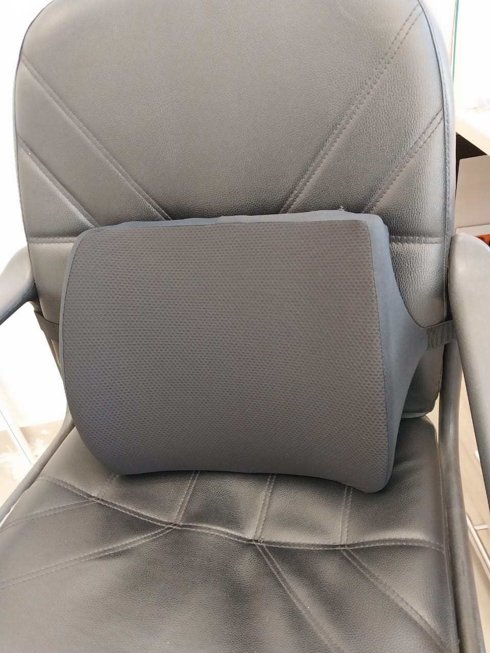 Customer photo review of Lumbar Back Pillow