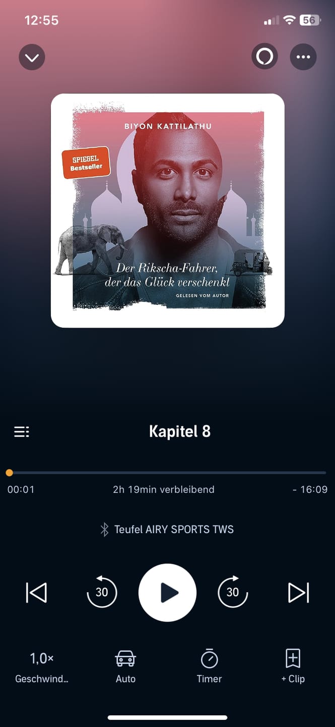 Customer photo review of "Der Rikscha-Fahrer, der das Glück verschenkt!" - Download