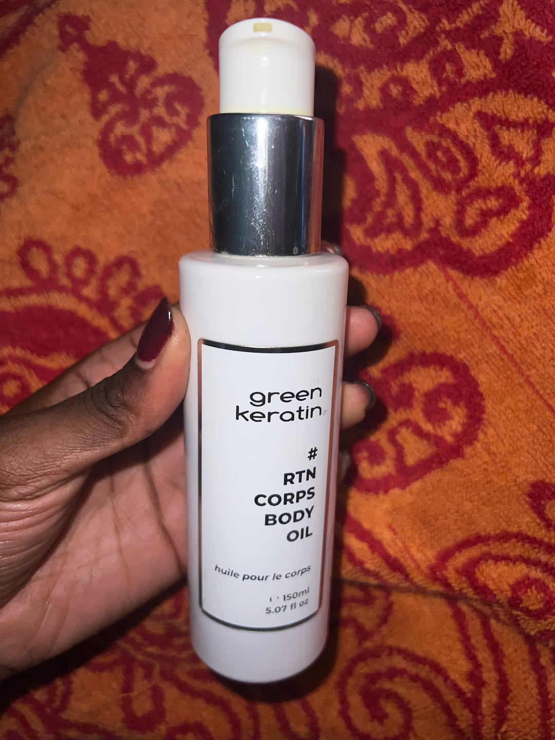Customer photo review of #RTN 0.5% - Huile pour corps