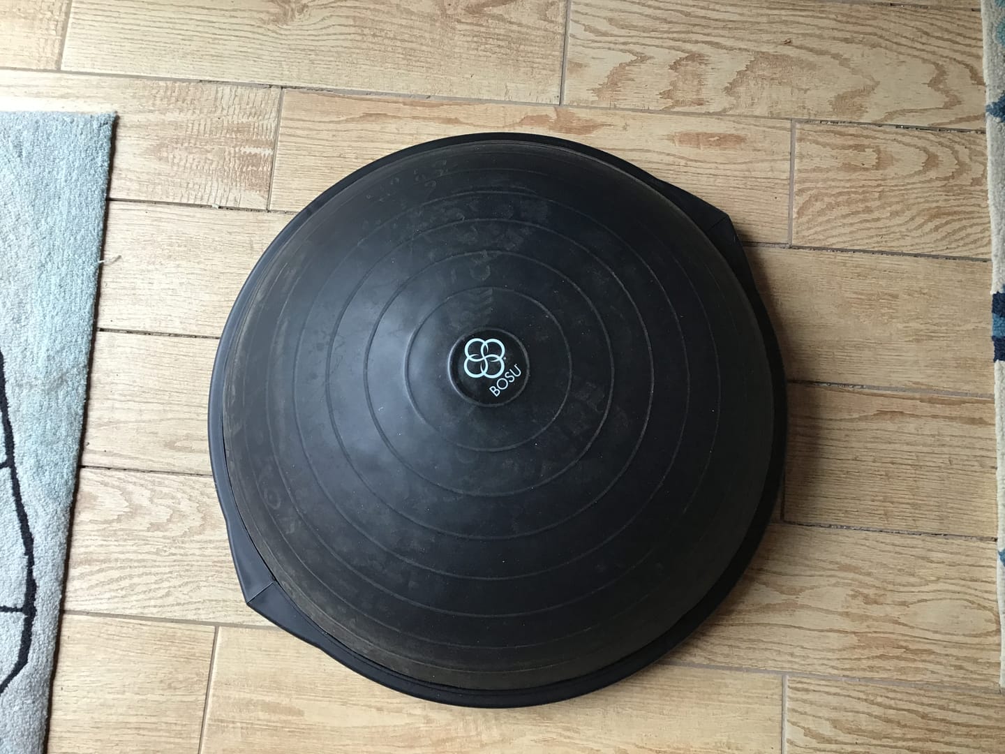 Customer photo review of BOSU® Black Home Balance Trainer