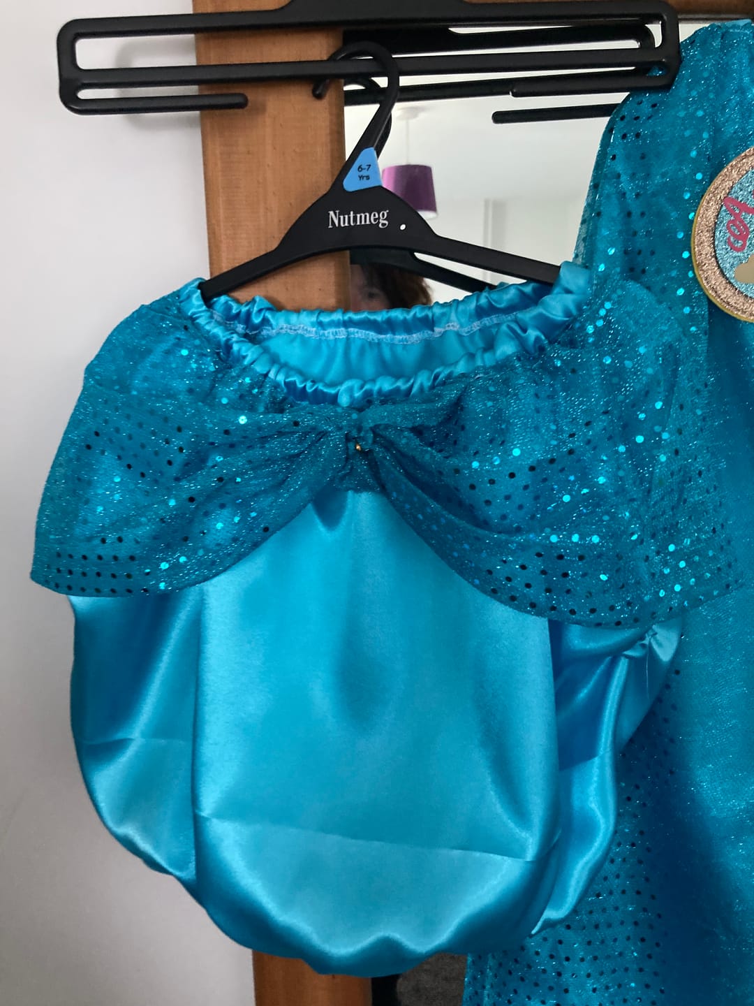 Customer photo review of 3mm Sequin Fabric