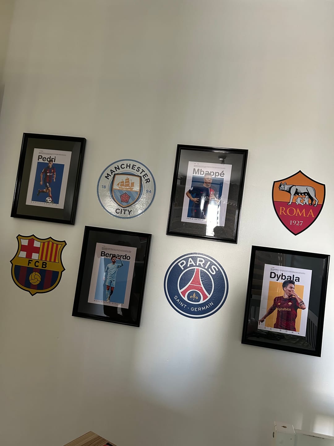 Customer photo review of Sticker PSG - logo club football  PARIS