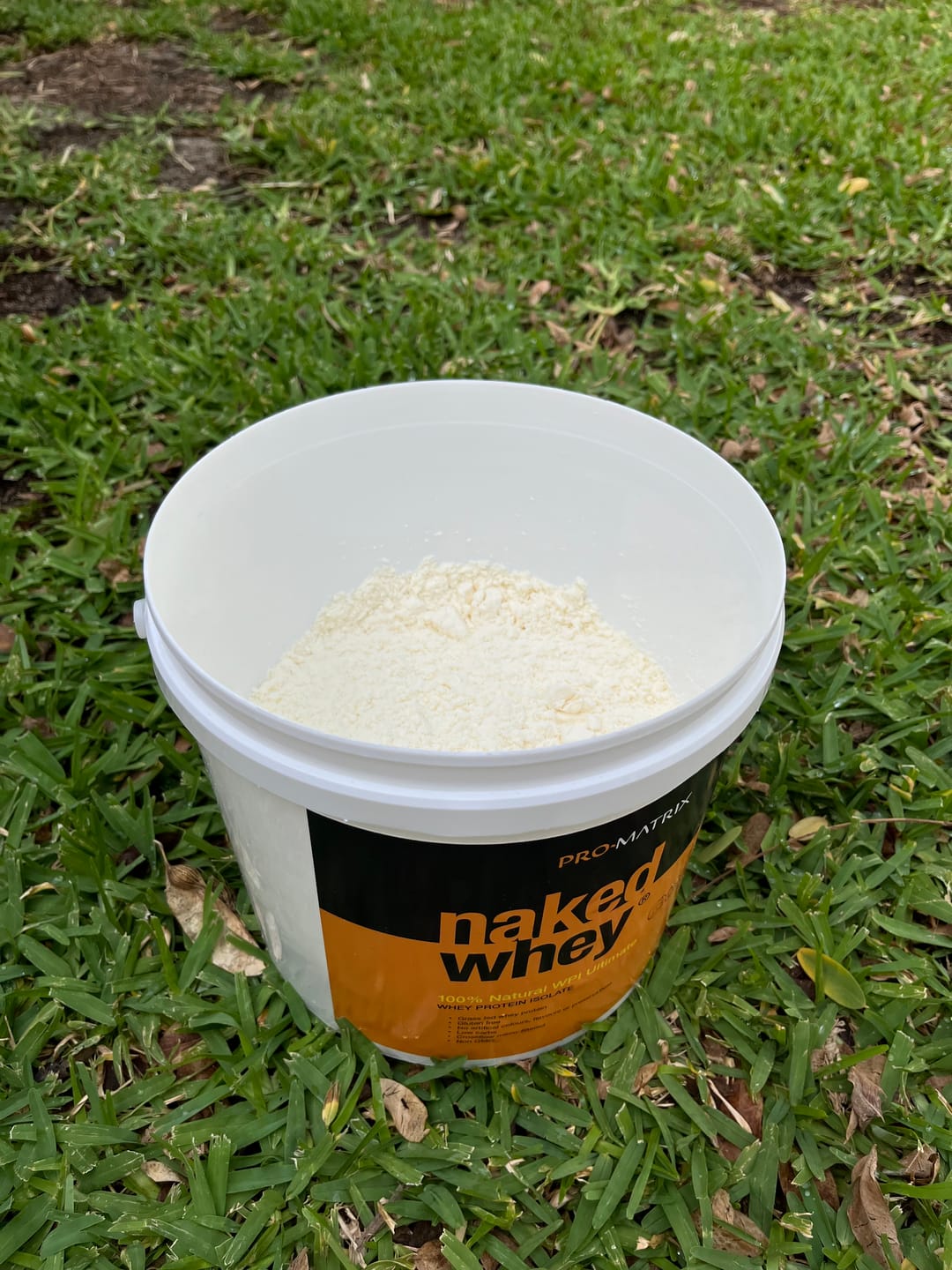 Customer photo review of 2kg UNFLAVOURED, Isolate NAKED WHEY