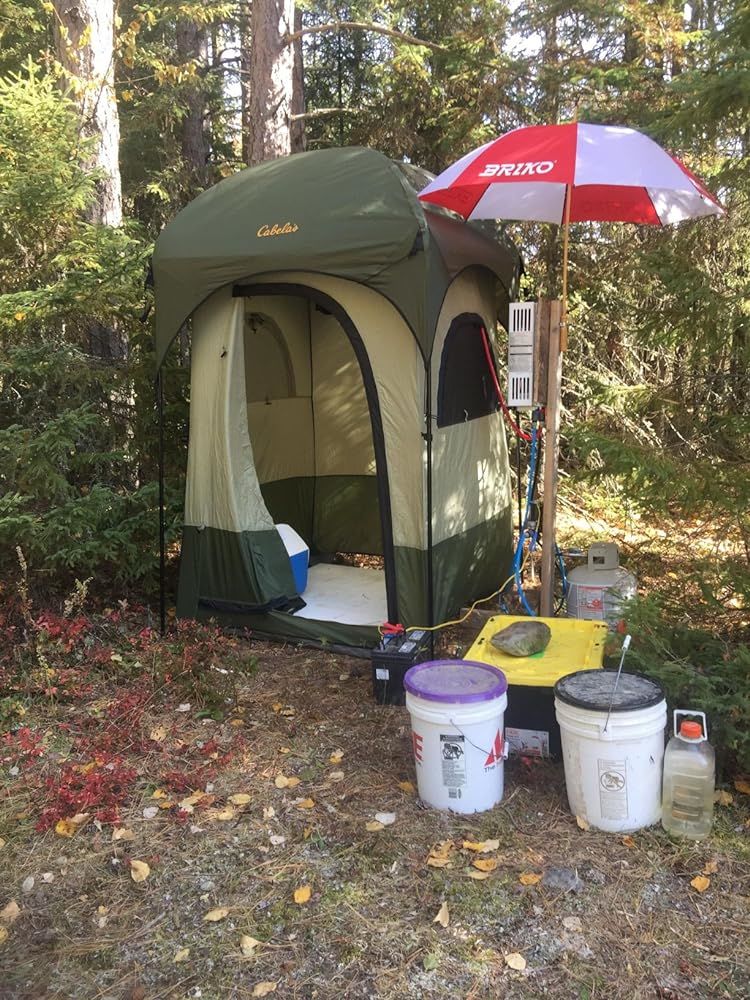 Customer photo review of Portable Tankless Water Heater, Camplux 1.58 GPM Outdoor Propane Hot Water Heater with S/S Rain Cap