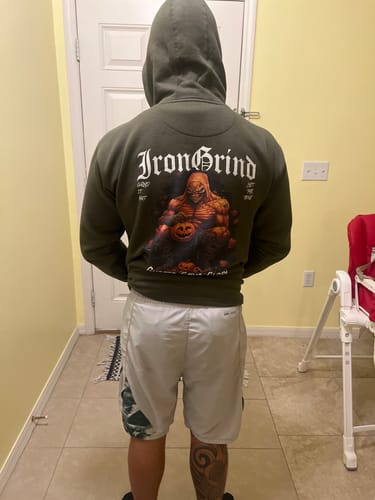 Customer photo review of [Limited Edition] HalloStream 'Pumpkin' Hoodie