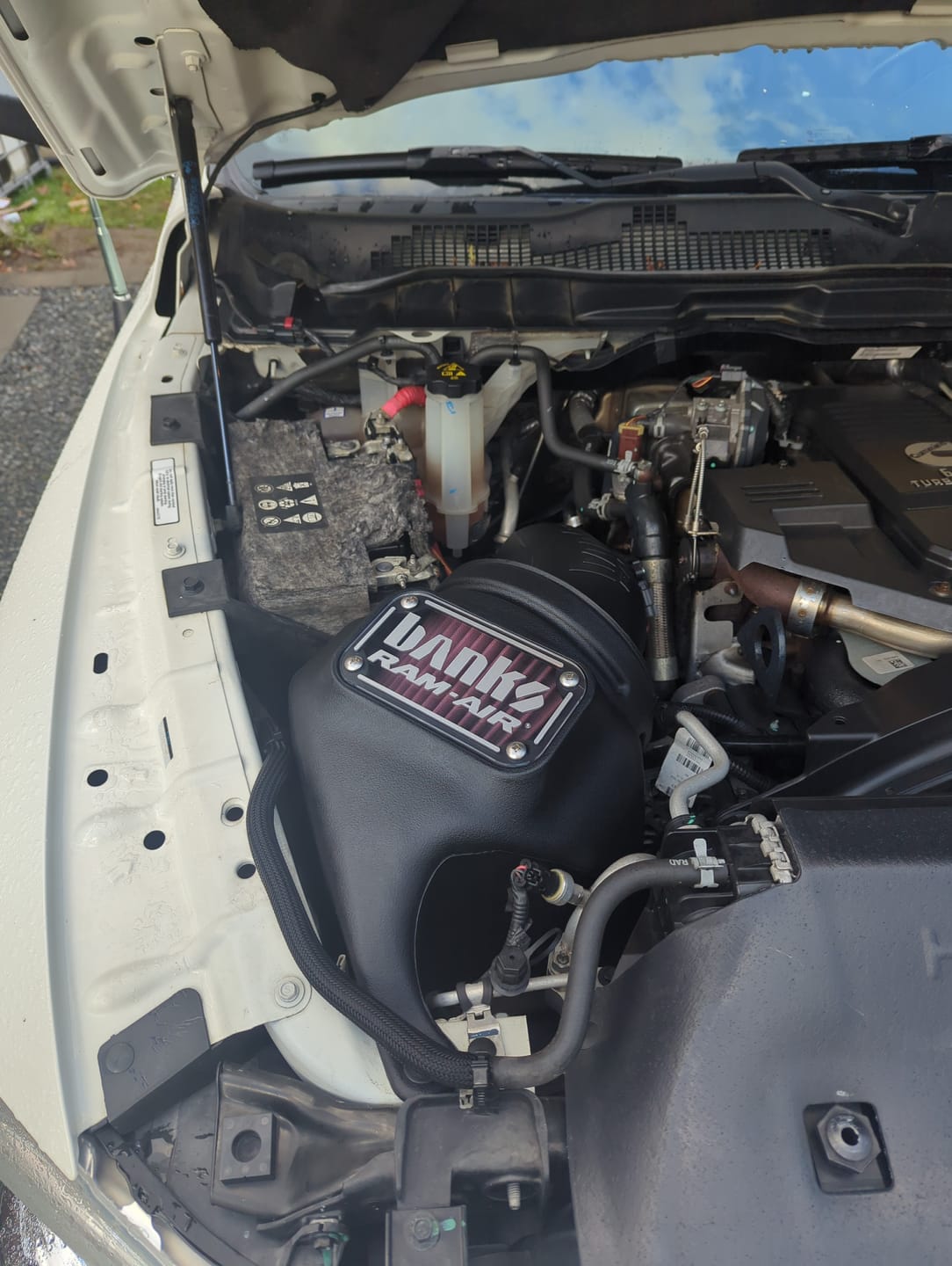 Customer photo review of 2013-2018 Cummins RAM-Air Cold Air Intake Kit (42255-D)