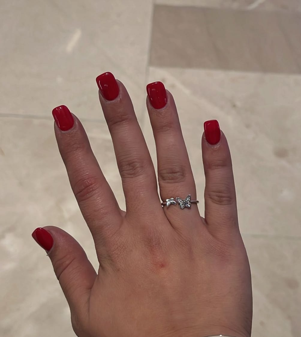 Customer photo review of Anillo Maripositas