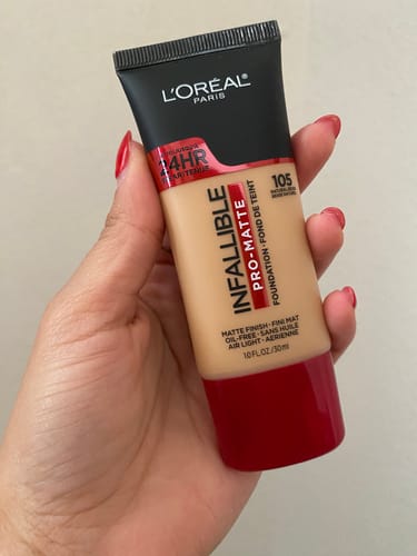 Customer photo review of Pro-Matte Foundation 30ml