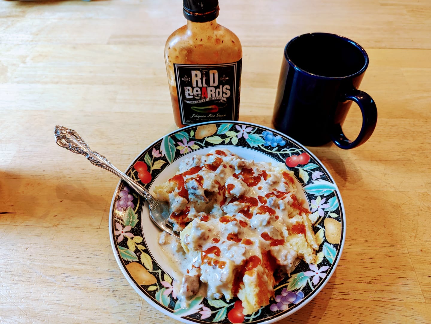 Customer photo review of FIRE ROASTED JALAPEÑO HOT SAUCE