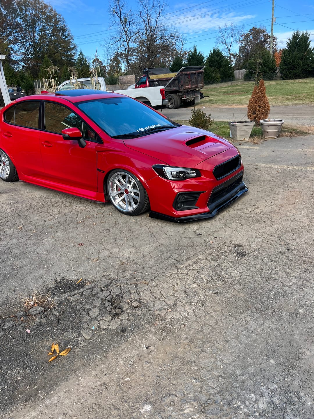 Customer photo review of 2018-21 Subaru WRX / STi CS Front Splitter Lip Ground Effect