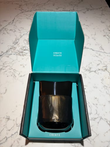 Customer photo review of CREATE Latte Pitcher