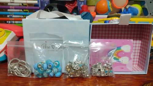 Customer photo review of Jewelance™ BraceletKit - Gør-Det-Selv-Sæt Til Fremstilling Af Charms Til Smykker