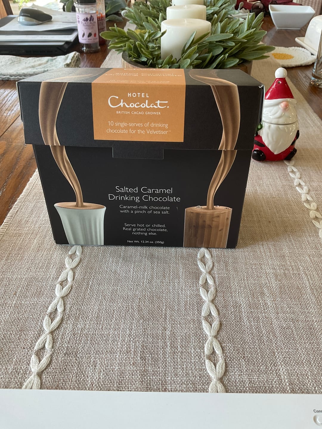 Customer photo review of Salted Caramel Hot Chocolate Flakes