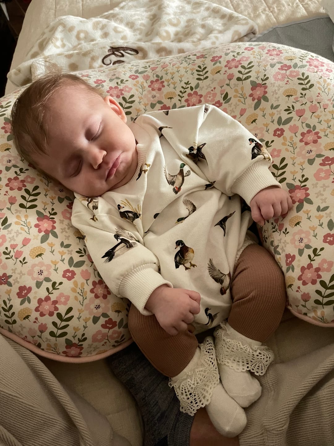 Customer photo review of Diving Ducks - Sweatshirt Romper