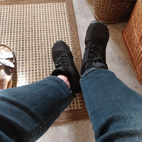 Customer photo review of Winter Pro - wasserfeste Barfußschuhe