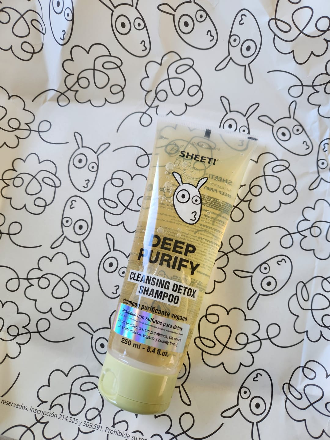 Customer photo review of Shampoo Detox / Pelo Graso