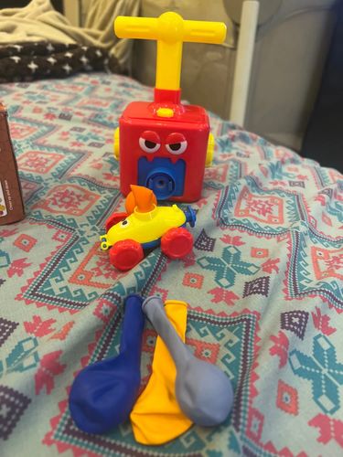 Customer photo review of Kletshuts™ BalloonCar - Ballonkaster Bil Legetøjssæt