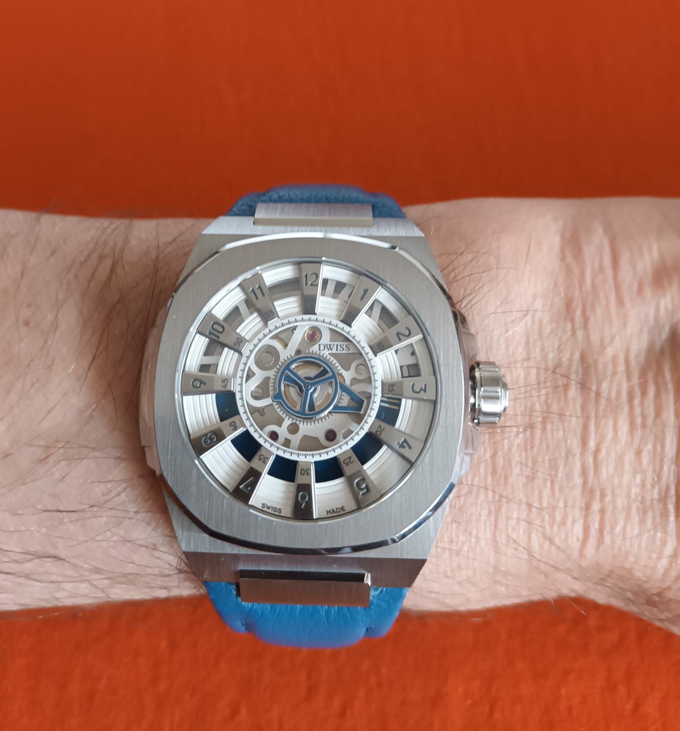 Customer photo review of M3S-blue-rubber