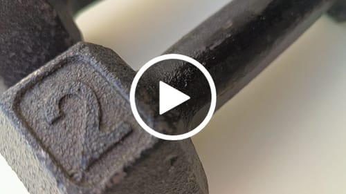 Customer video review of Halter 2kg Sextavado Pintado