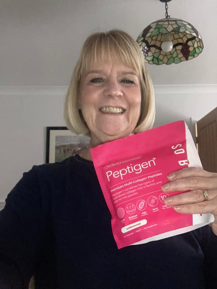 Customer photo review of 30 Days Of Age Defying Multi-Collagen