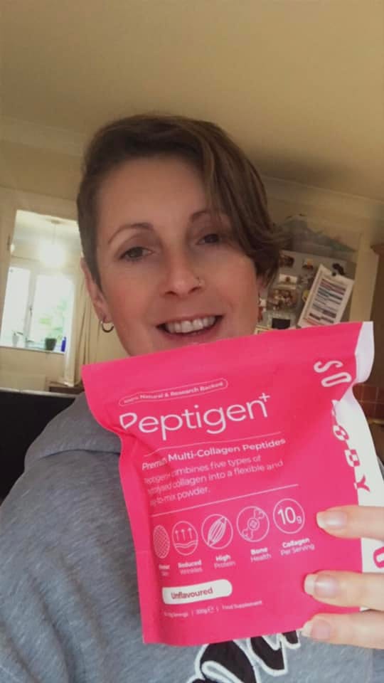 Customer photo review of 30 Days Of Age Defying Multi-Collagen