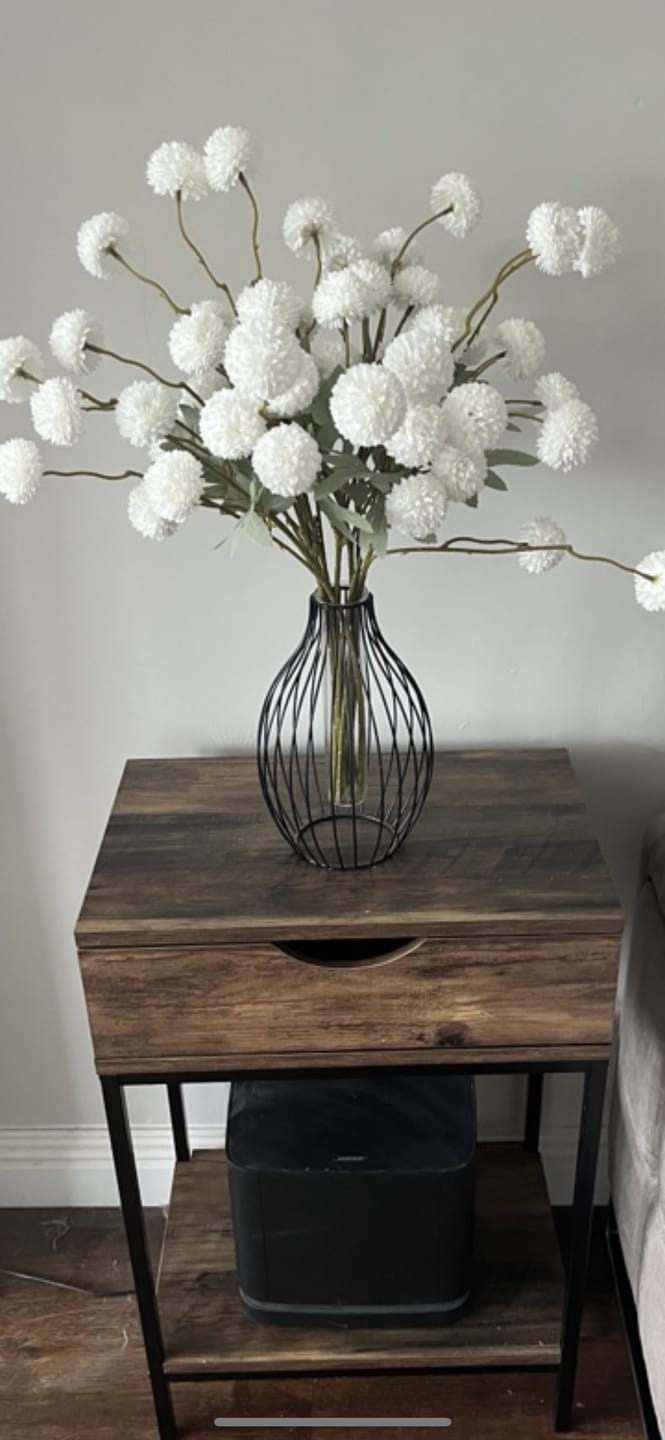 Customer photo review of Faux Kiku Flower - White (10 Stems)