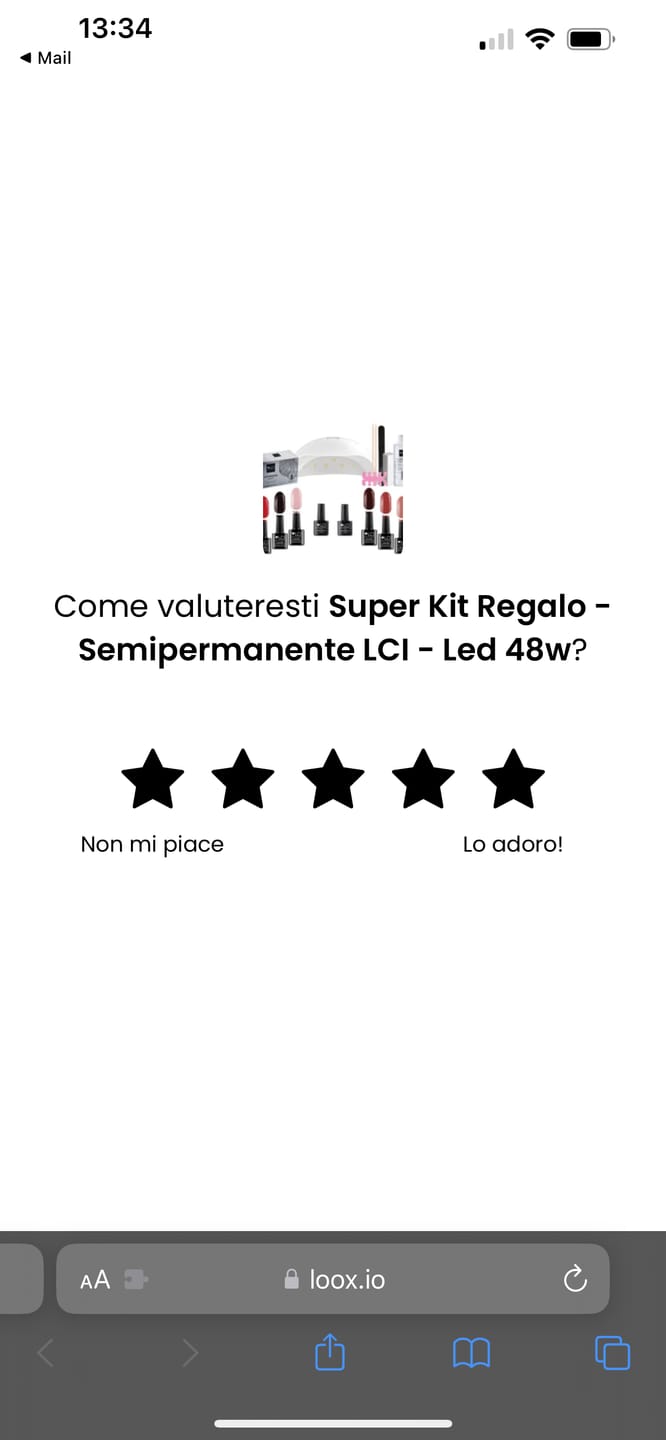 Customer photo review of Super Kit Regalo - Semipermanente LCI - Led 48w