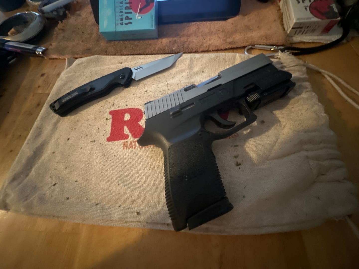 Customer photo review of VT Stealth Automatic Switchblade Knife