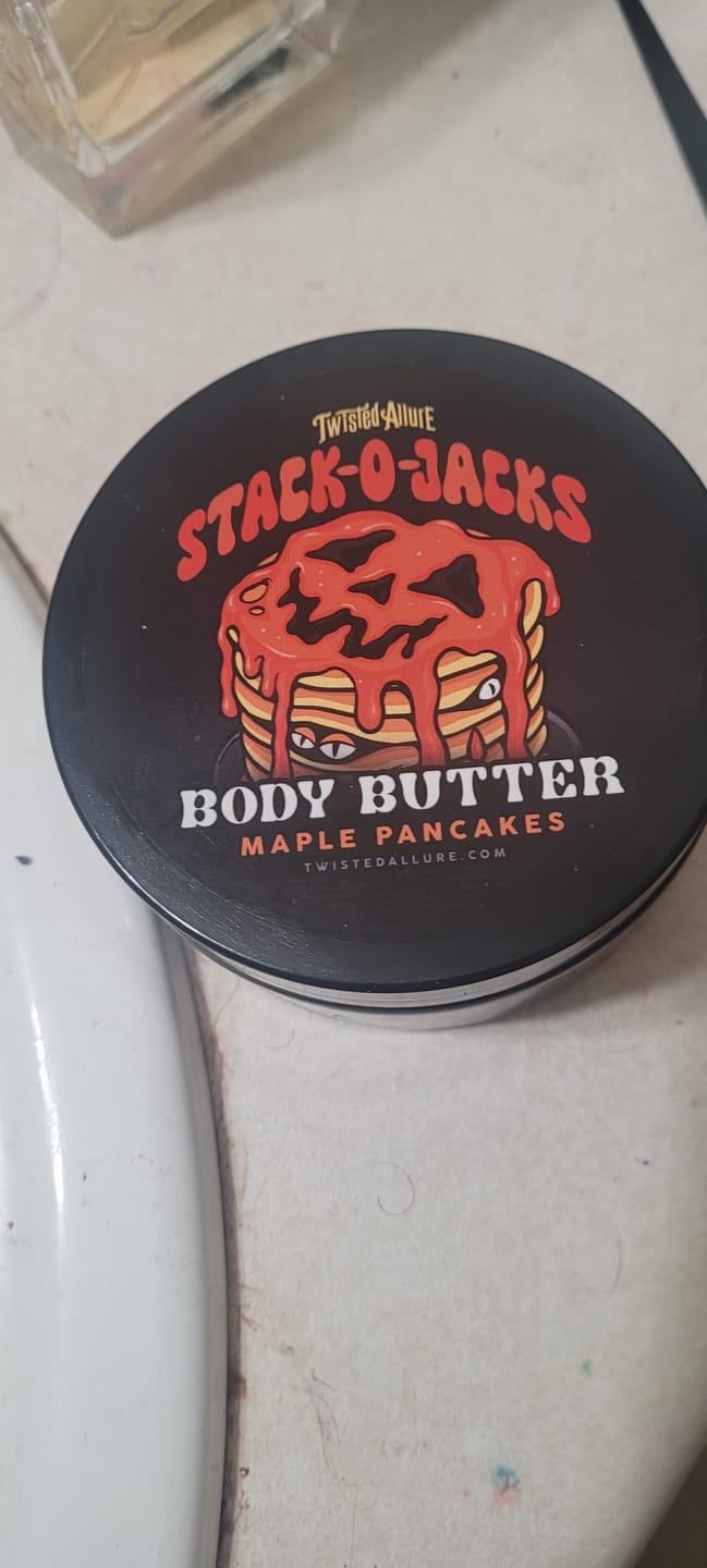 Customer photo review of Stack O Jacks  Body Butter