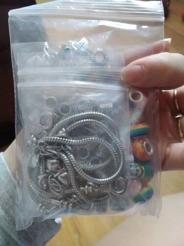 Customer photo review of Jewelance™ BraceletKit - Gør-Det-Selv-Sæt Til Fremstilling Af Charms Til Smykker