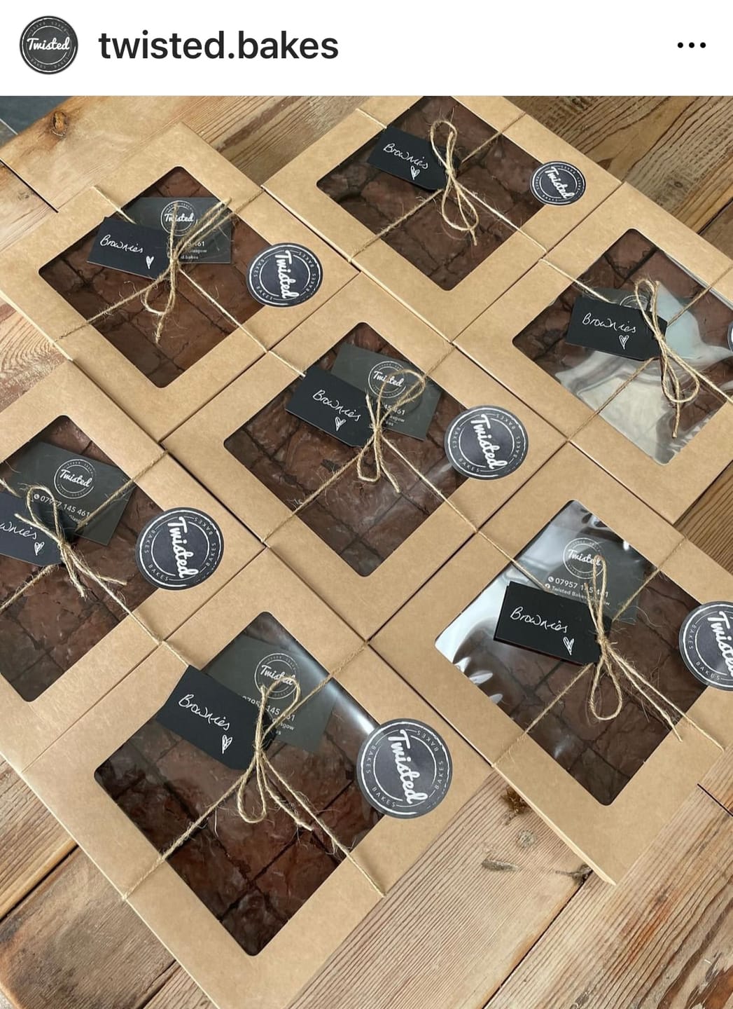 Customer photo review of Premium Cardboard Takeaway Boxes With Cellulose Clear Window Lid