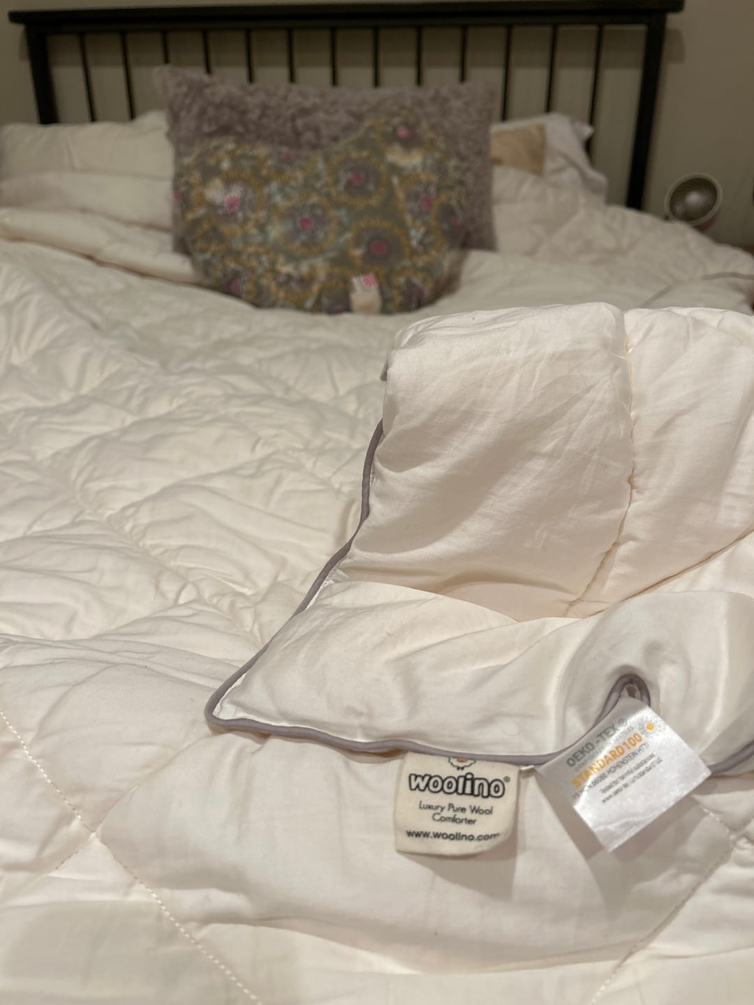 Customer photo review of Wool Comforter