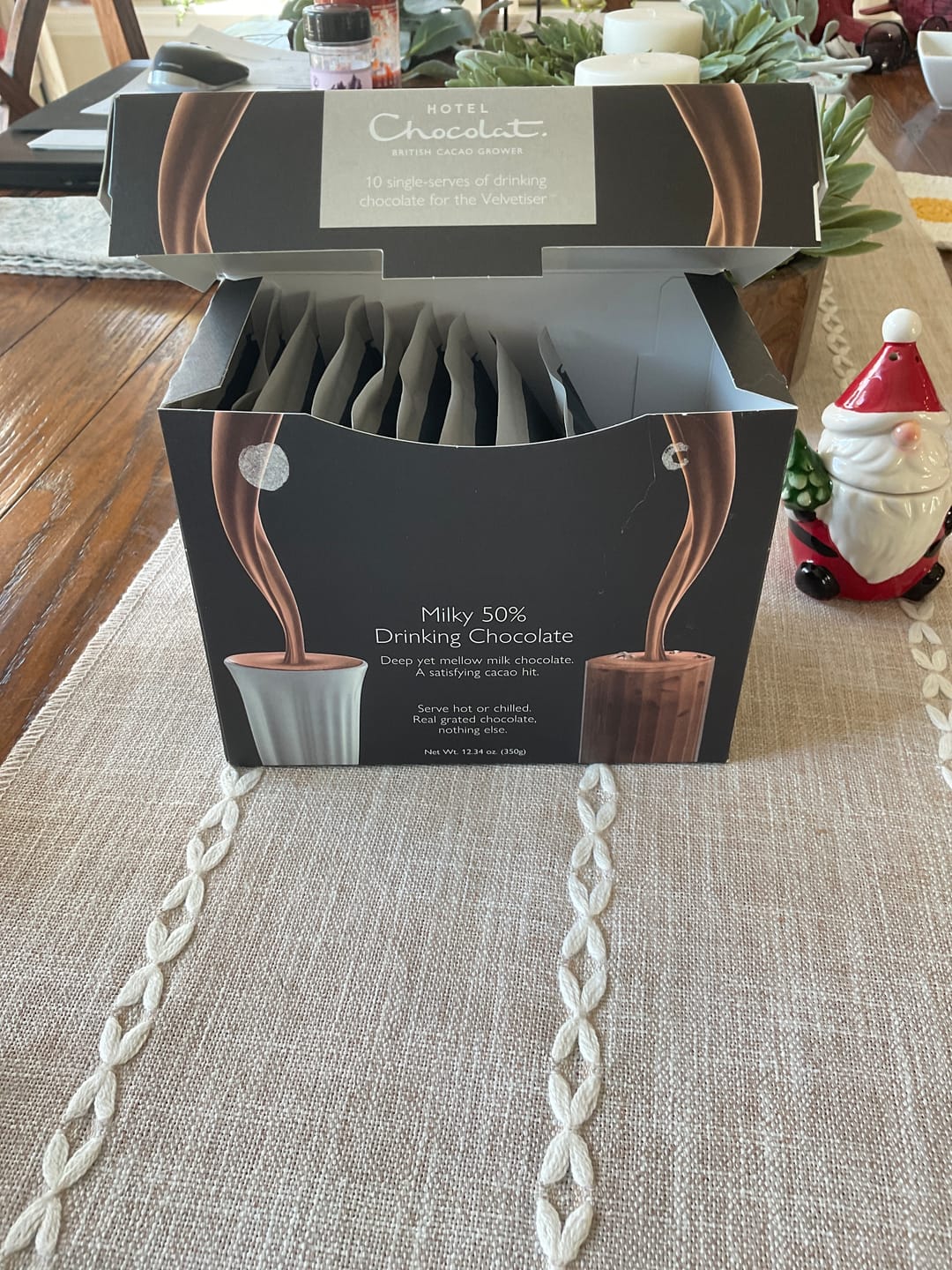 Customer photo review of Milky 50% Hot Chocolate Flakes