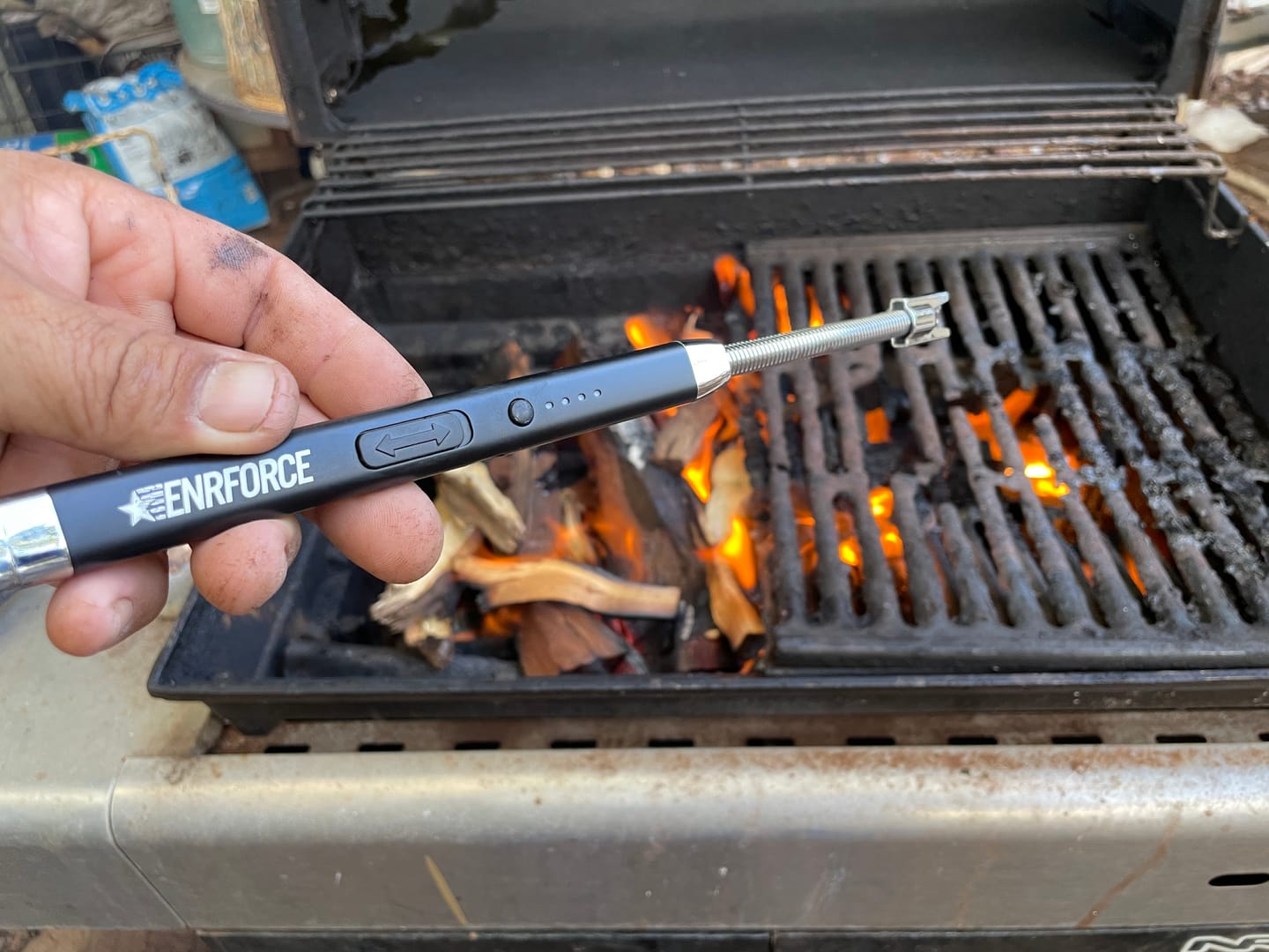 Customer photo review of 360 Degree Household Arc Lighter